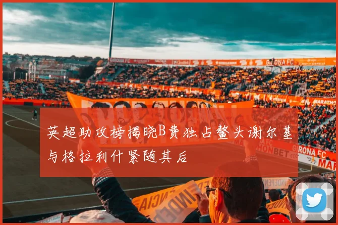 英超助攻榜揭晓B费独占鳌头谢尔基与格拉利什紧随其后